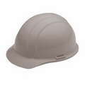 Americana Cap Hard Hat w/ Mega Ratchet 4 Point Suspension - Gray